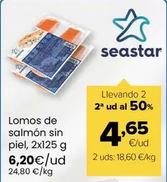 Seastar - Lomos De Salmon Sin Piel