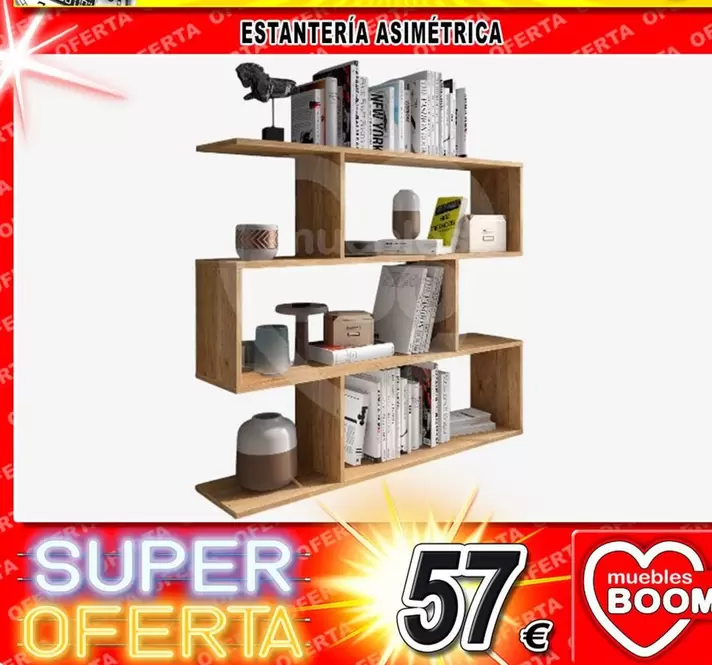 Estantería Asimétrica