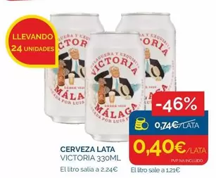 Victoria - Cerveza Lata