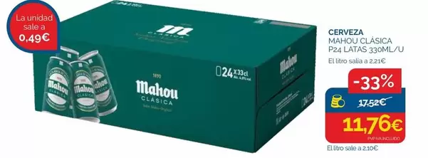 Mahou - Cerveza