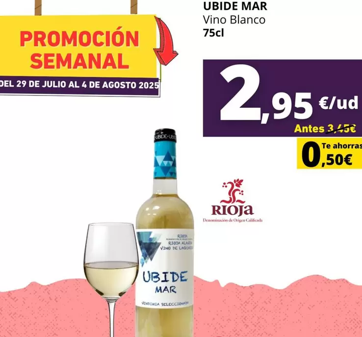 Ubide Mar - Vino Blanco