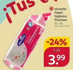 Premium - Alouette Papel Higienico