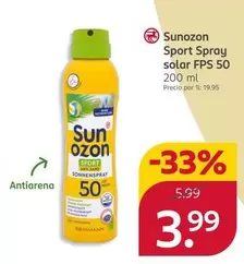 sun - Sport Spray Solar FPS 50