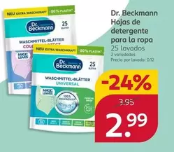 Universal - Hojas De Detergente Para La Ropa