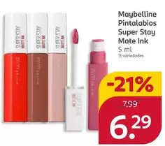 Maybelline - Pintalabios Super Stay Mate Ink