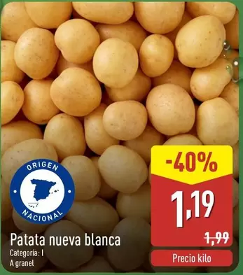 Patata Nueva Blanca