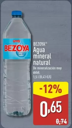 Bezoya - Agua Mineral Natural