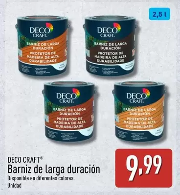 Deco Craft - Barniz De Larga Duracion