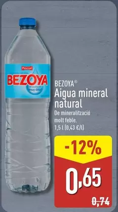 Bezoya - Aigua Mineral Natural