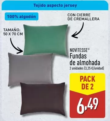 Novitesse - Fundas De Almohada