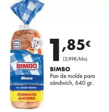 Bimbo - Pan De Molde Para Sandwich