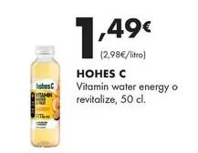 Hohes C - Vitamin Water Energy Revitalize