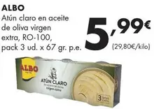 Albo - Atún Claro En Aceite De Oliva Virgen Extra