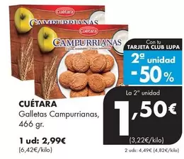 Cuétara - Galletas Campurrianas