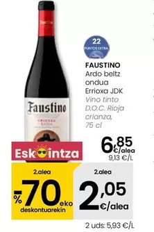 Faustino - Vino Tinto D.O.C. Rioja Crianza