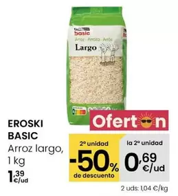 Eroski Basic - Arroz Largo
