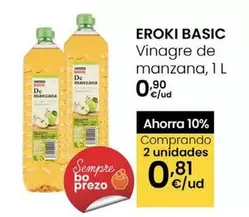 Eroski Basic - Vinagre De Manzana