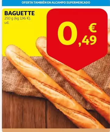 alcampo - Baguette