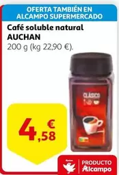 Auchan - Café Soluble Natural