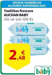 Auchan - Toallitas Frescura