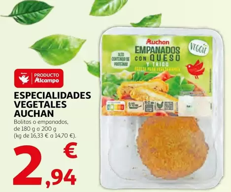 Auchan - Especialidades Vegetales