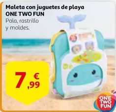 One Two Fun - Maleta Con Juguetes De Playa