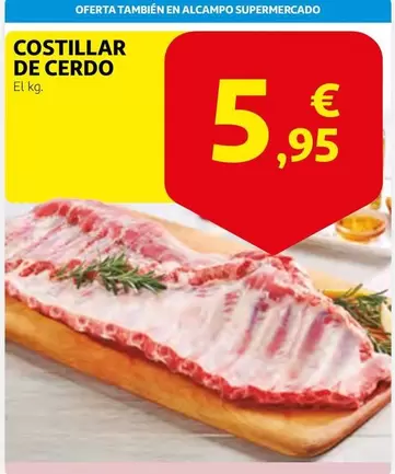 alcampo - Costillar De Cerdo