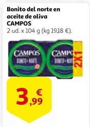 Campos - Bonito Del Norte En Aceite De Oliva