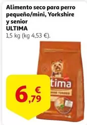 Última - Alimento Seco Para Perro Pequeno/Mini, Yorkshire Y Senior