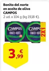 Campos - Bonito Del Norte En Aceite De Oliva