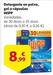 Wipp - Detergente En Polvo, Gel O Capsulas