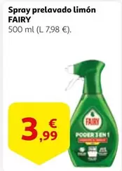 Fairy - Spray Prelavado Limon