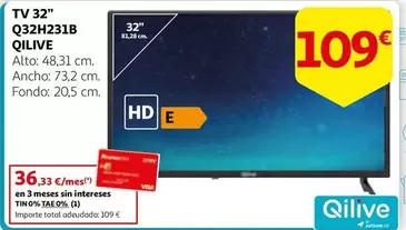 quilive - Tv 32" Q32h231b