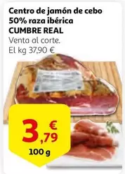 cumbre real - Centro De Jamón De Cebo 50% Raza Ibérica