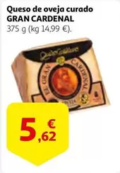 el gran cardenal - Queso De Oveja Curado
