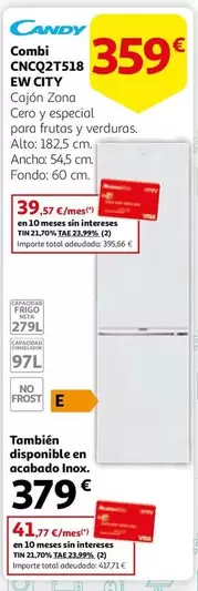 Candy - Combi Cnq27s18