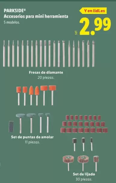 Parkside - Accesorios Para Mini Herramienta