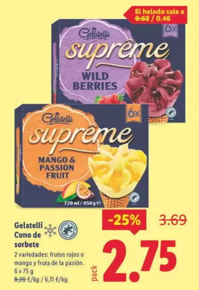 Gelatelli - Cono De Sorbete