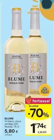 Blume - Vi Blanc Duva Verdejo D.O. Rueda