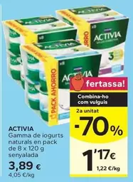 Activia - Gamma De Iogurts Naturals 
