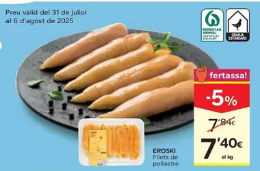 Eroski - Filets De Pollastre