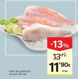 Filet De Gallineta Al Punt De Sal