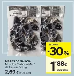 Mares De Galicia - Musclos "Sabor A Mar" De Galicia