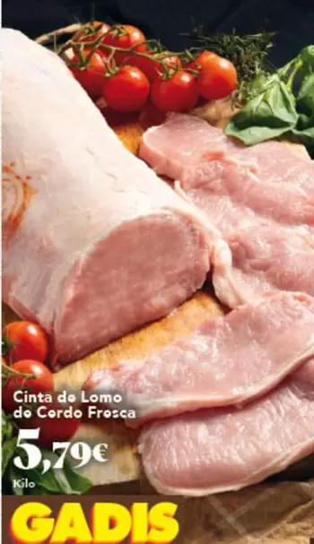 Cinta De Lomo De Cerdo Fresca