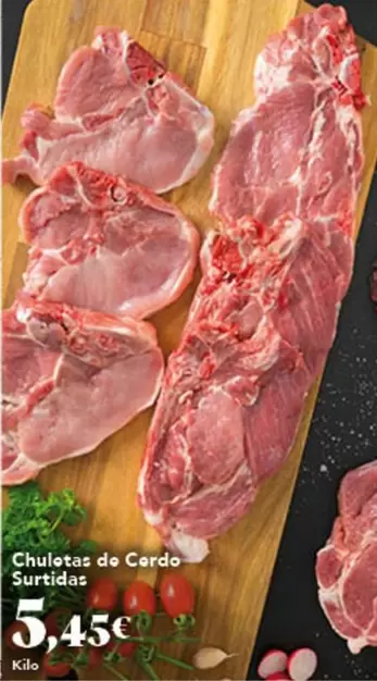 Chuletas De Cerdo Surtidas