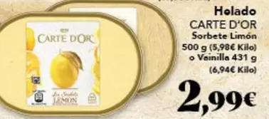 Carte d'Or - Helado