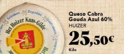 Huizer - Queso Cabra Gouda Azul 60% 