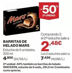 Mars - Barritas De Helado