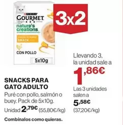 Gourmet - Snacks Para Gato Adulto