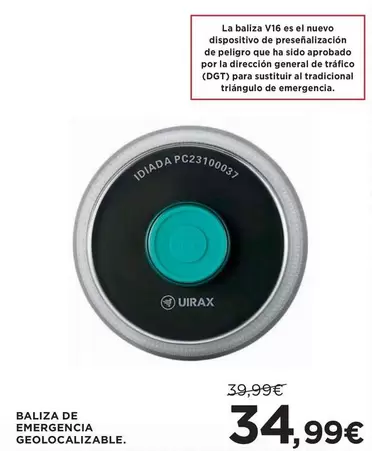 Uirax - Baliza De Emergencia Geolocalizable